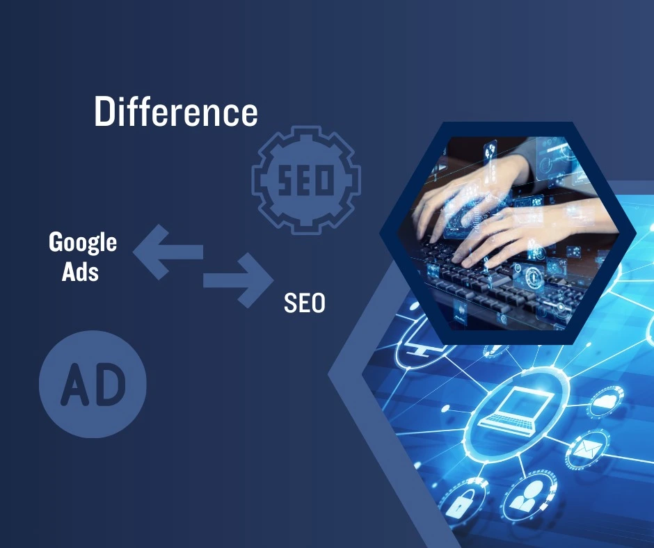 الفرق بين (SEO) وGoogle Ads)